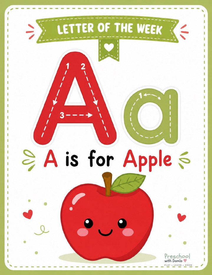 Preview of Letter A Mini Pack
