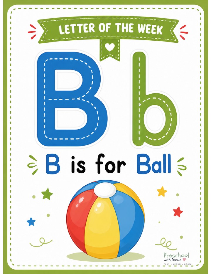 Preview of Letter B Mini Pack